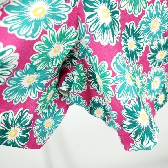 VTG 90s/Y2K High Rise Midi Skort 6/S Pink/Green Floral - Picture 9 of 14